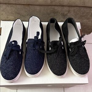 Sneakers Stylish Black and Navy new size 9
